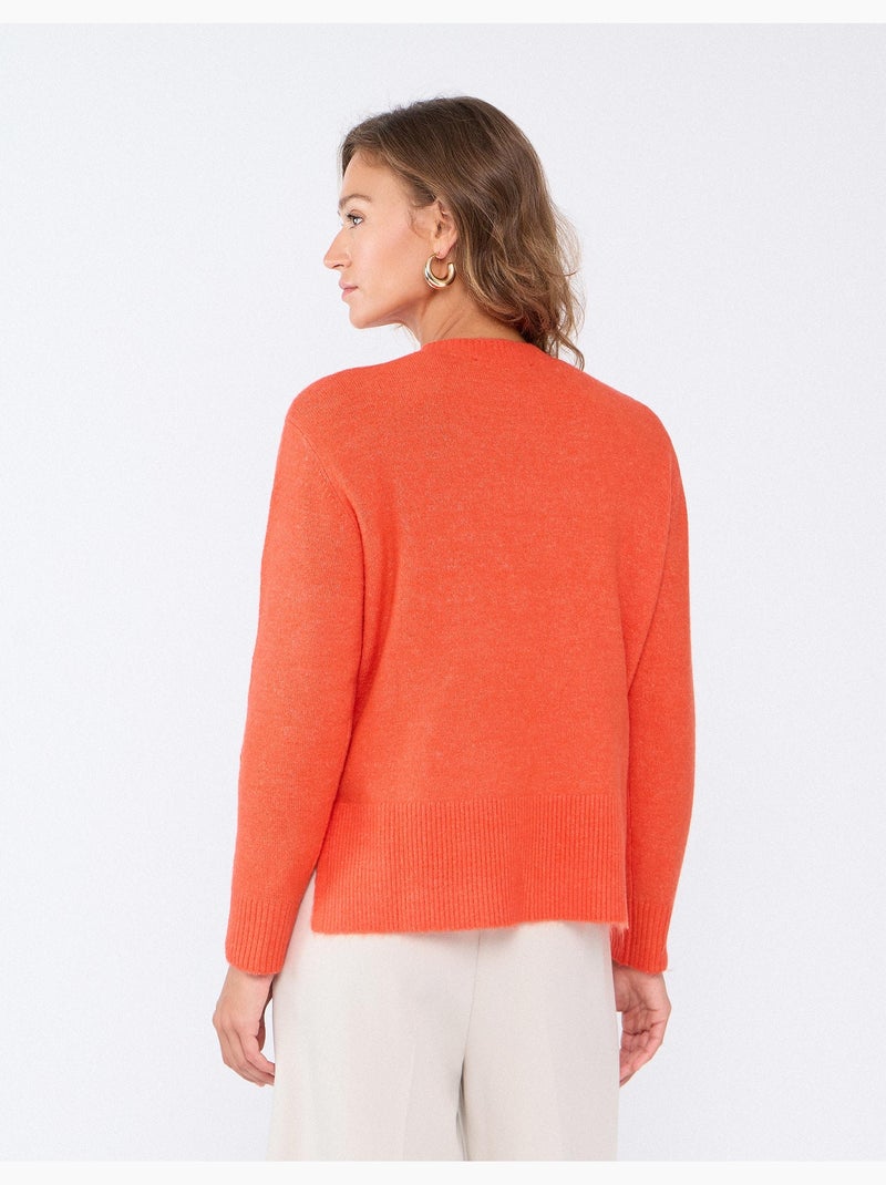 Maglione lavorato a maglia, mo fashion Arancione - Kiabi