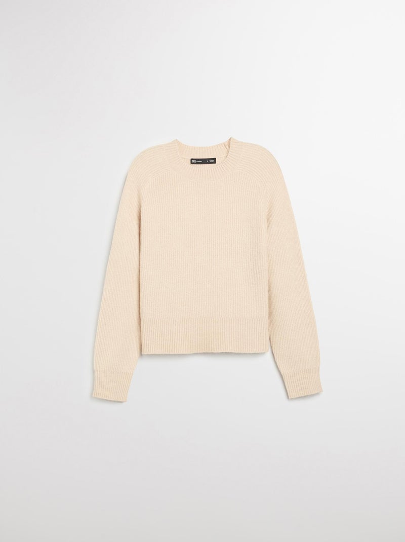 Maglione lavorato a maglia, MO Fashion Beige - Kiabi