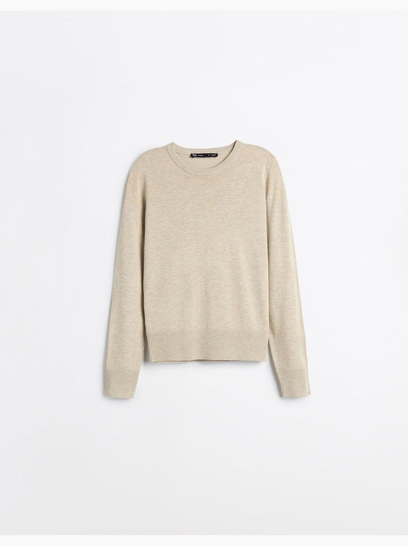 Maglione lavorato a maglia, mo fashion Beige - Kiabi
