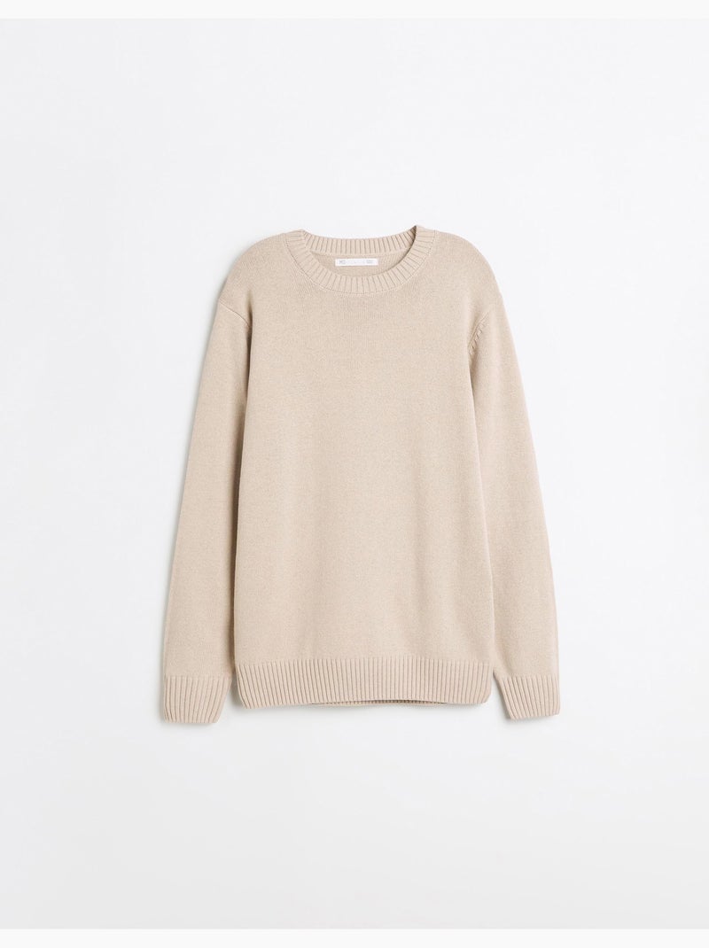 Maglione lavorato a maglia, mo fashion Beige - Kiabi