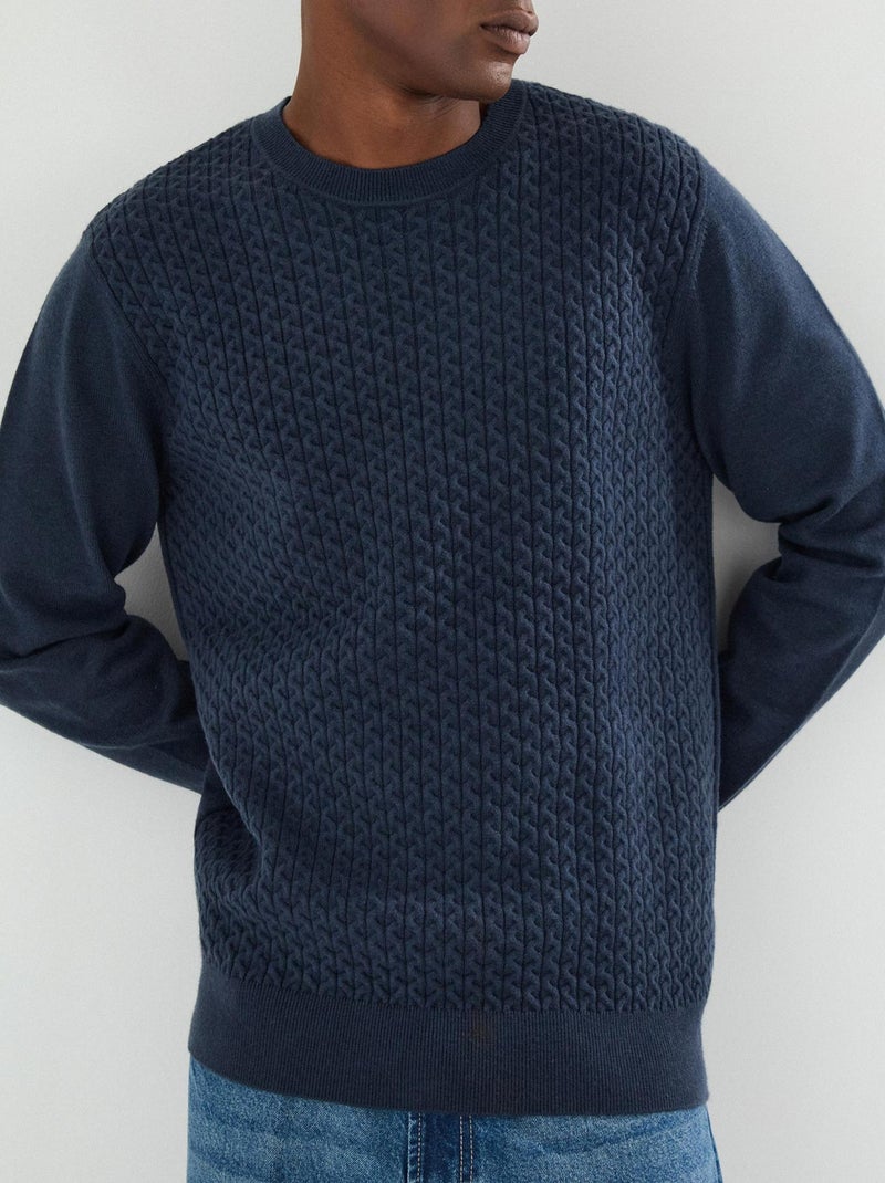 Maglione lavorato a maglia, MO Fashion Blu - Kiabi