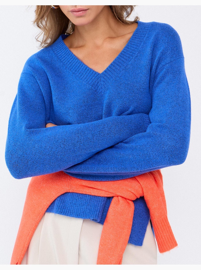 Maglione lavorato a maglia, mo fashion Blu - Kiabi