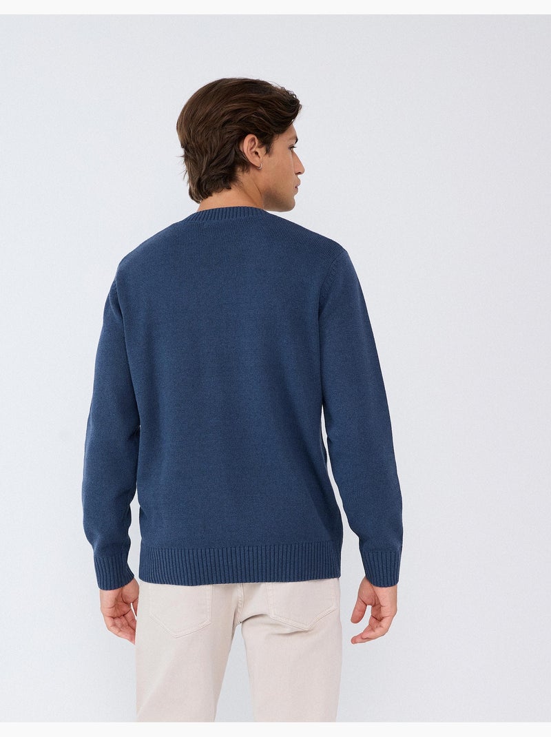 Maglione lavorato a maglia, mo fashion Blu - Kiabi