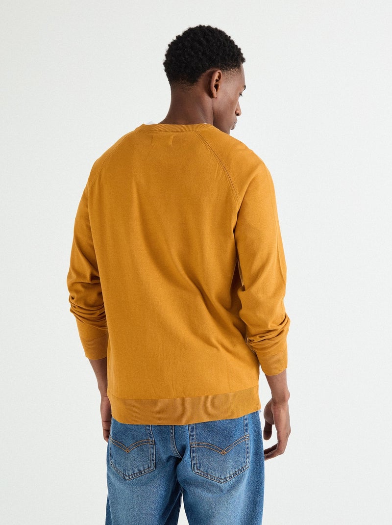Maglione lavorato a maglia, MO Fashion Giallo - Kiabi