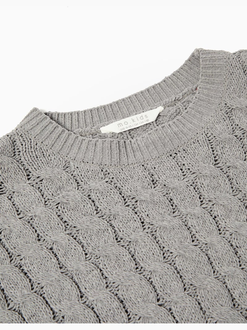 Maglione lavorato a maglia, MO Fashion Grigio - Kiabi