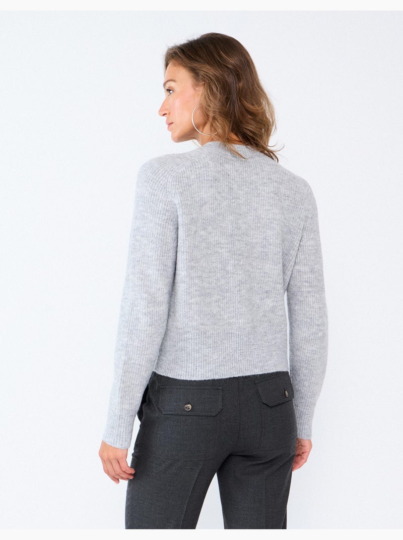 Maglione lavorato a maglia, mo fashion Grigio - Kiabi