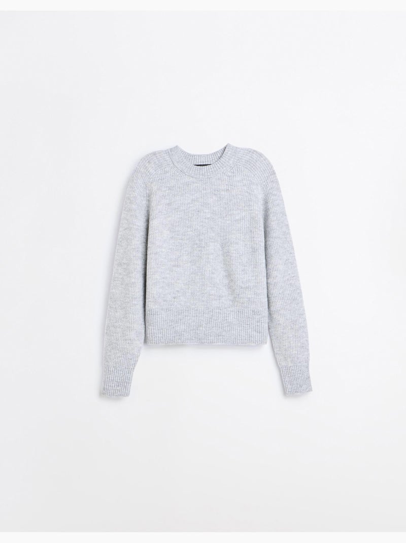 Maglione lavorato a maglia, mo fashion Grigio - Kiabi