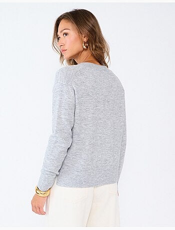 Maglione lavorato a maglia, mo fashion
