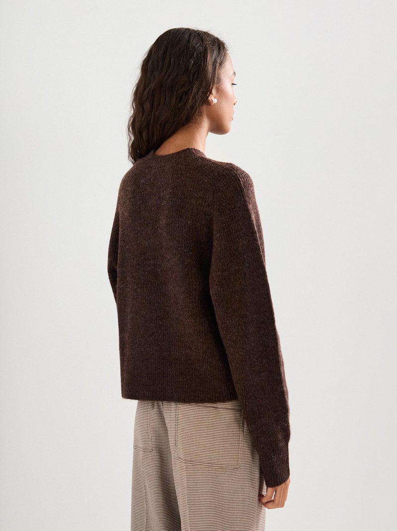 Maglione lavorato a maglia, MO Fashion Marrone - Kiabi
