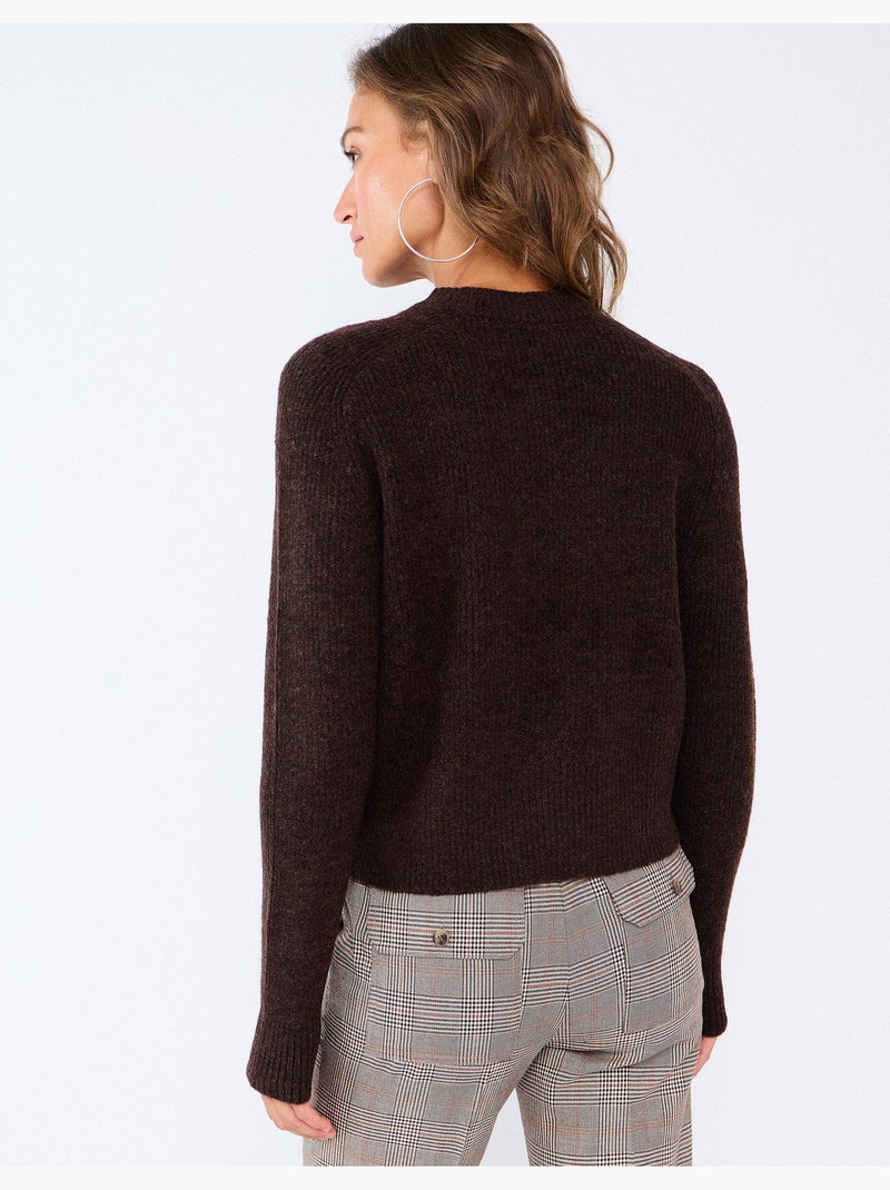 Maglione lavorato a maglia, mo fashion Marrone - Kiabi