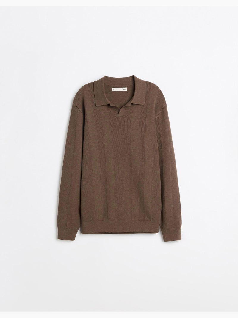 Maglione lavorato a maglia, mo fashion Marrone - Kiabi