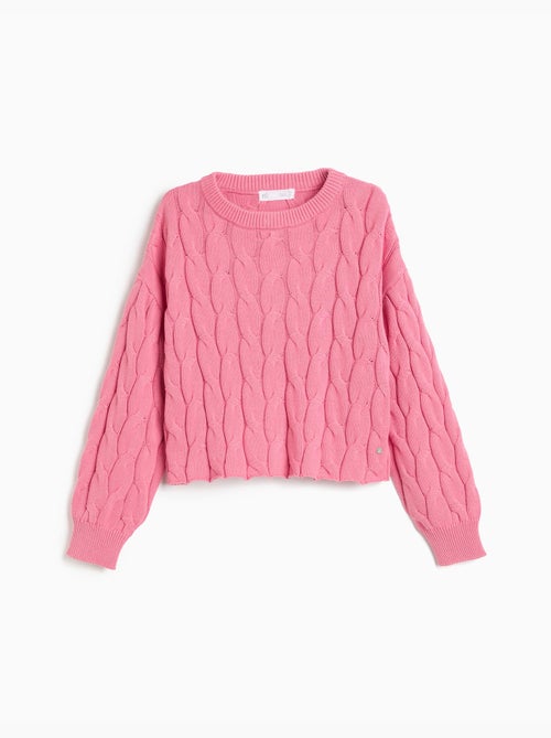 Maglione lavorato a maglia, mo fashion - Kiabi Maglione lavorato a maglia, mo fashion - Kiabi