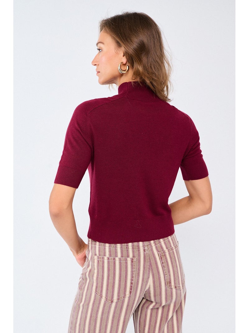 Maglione lavorato a maglia, mo fashion Rosso - Kiabi