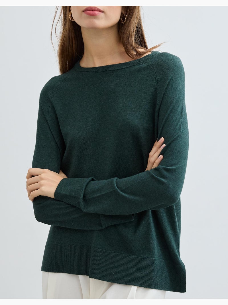 Maglione lavorato a maglia, MO Fashion Verde - Kiabi
