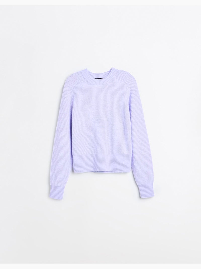 Maglione lavorato a maglia, mo fashion Viola - Kiabi