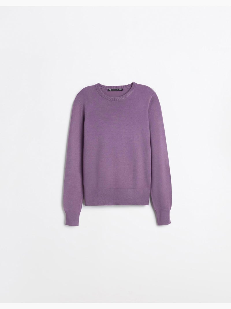 Maglione lavorato a maglia, mo fashion Viola - Kiabi