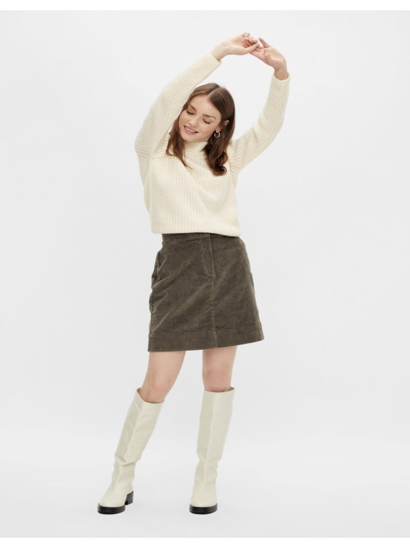 Maglione lavorato a maglia Pieces Bianco - Kiabi