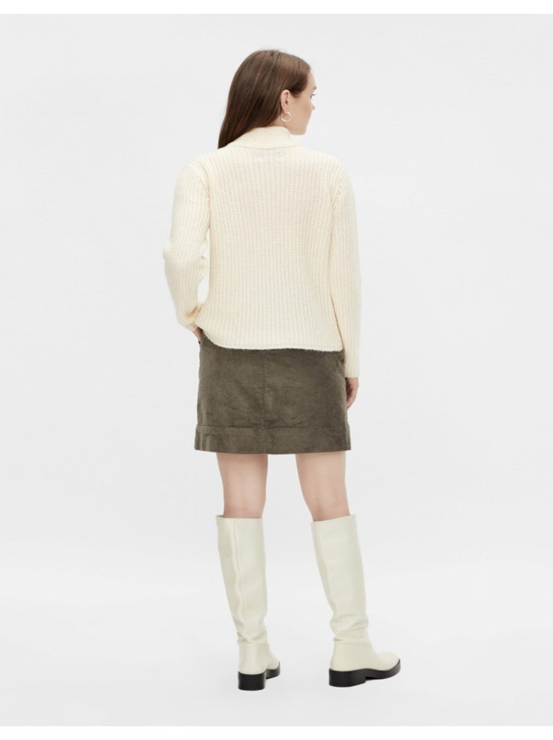 Maglione lavorato a maglia Pieces Bianco - Kiabi