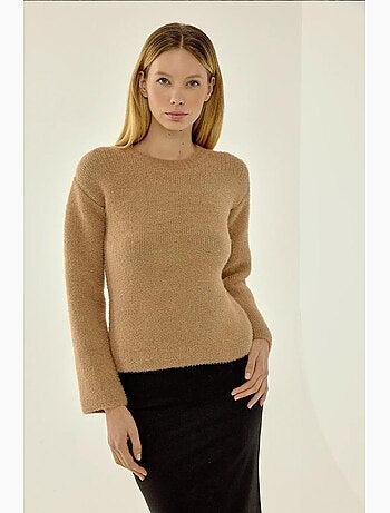 Maglione lavorato a maglia testurizzato hiccup