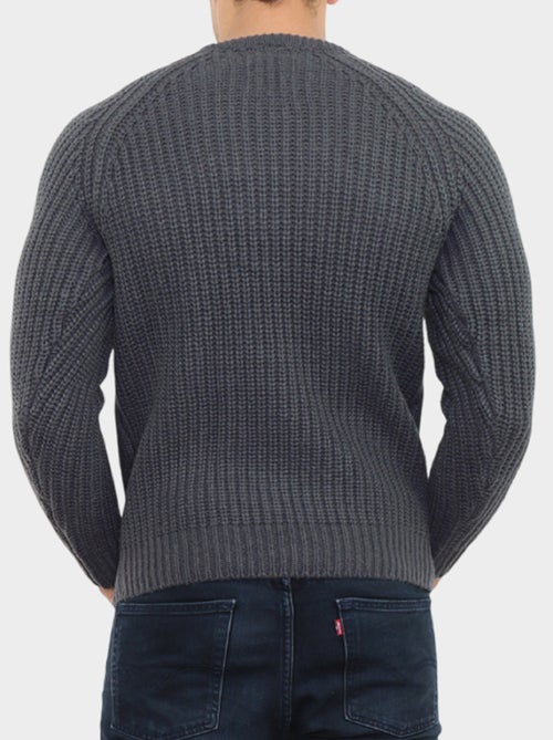 Maglione lavorato a trecce - Kiabi