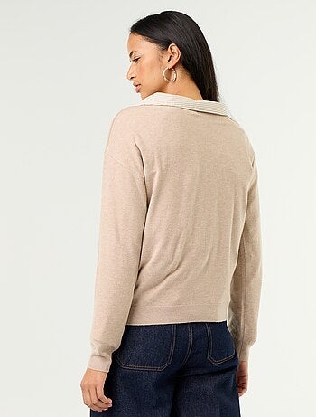 Maglione leggero con scollo a V