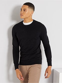 Maglione leggero scollo tondo - Kiabi