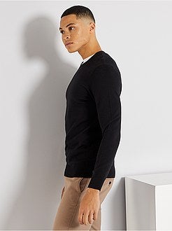 Maglione leggero scollo tondo - Kiabi