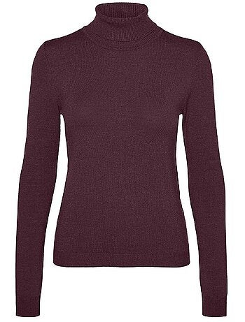 Maglione malva da donna Vero Moda Happiness 95