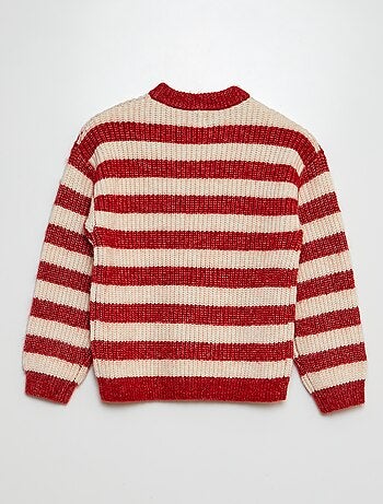 Maglione marinière in misto lana