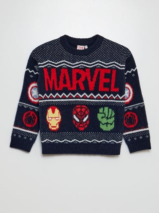 Maglione 'Marvel' 'Natale' stampato