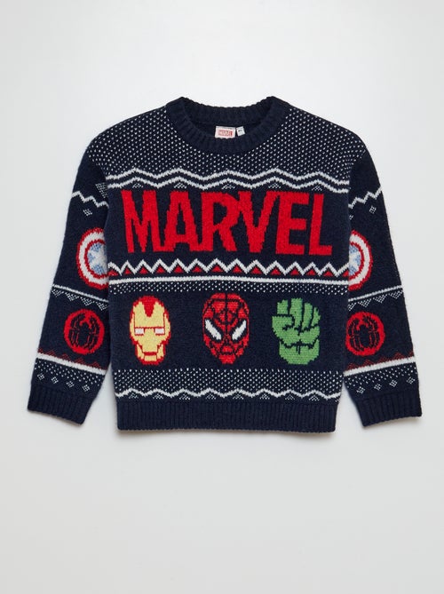 Maglione 'Marvel' 'Natale' stampato - Kiabi