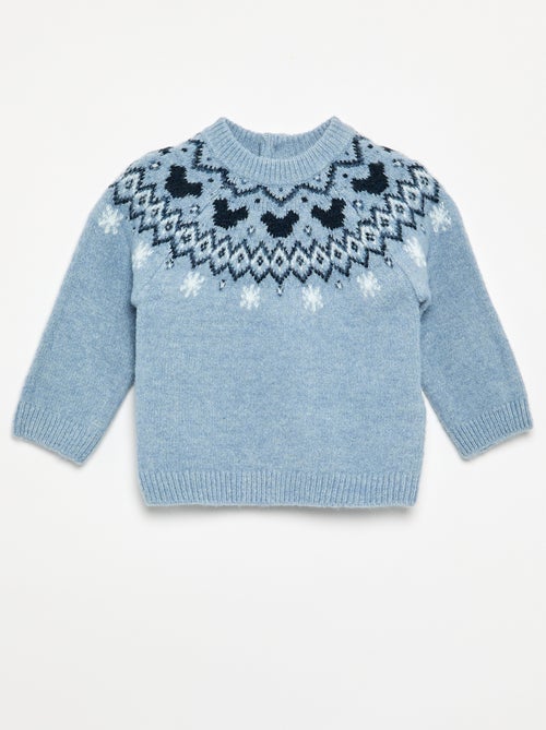 Maglione "Mickey" "Disney" a girocollo - Kiabi