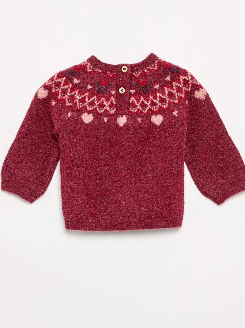 Maglione 'Minnie' 'Disney' a girocollo Rosso - Kiabi