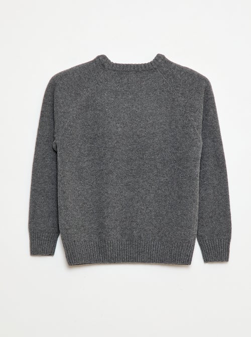 Maglione morbidissimo con scritta - Kiabi