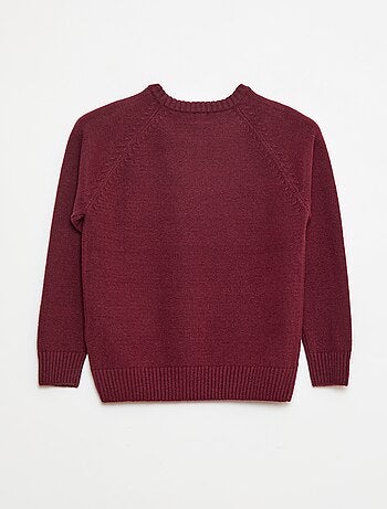 Maglione morbidissimo con scritta