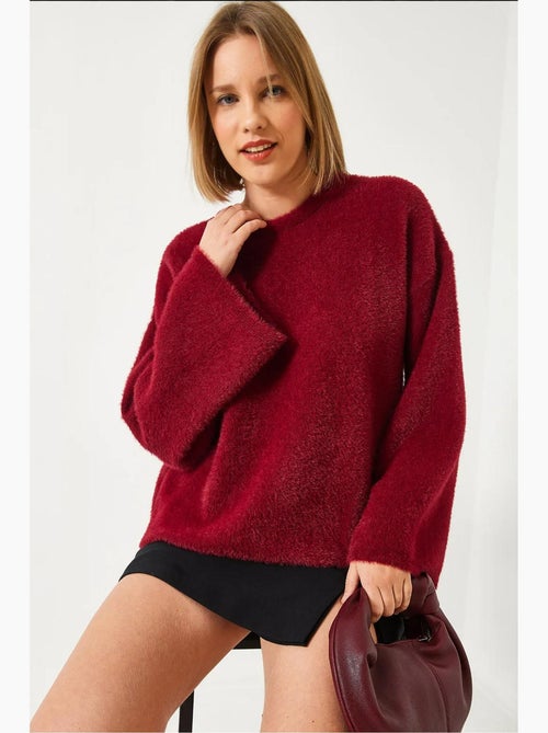 Maglione morbido oversize con maniche larghe lucci - Kiabi