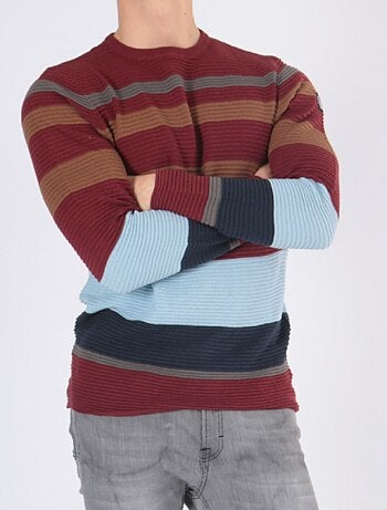 Maglione multicolore