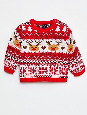 Maglione natalizio a girocollo