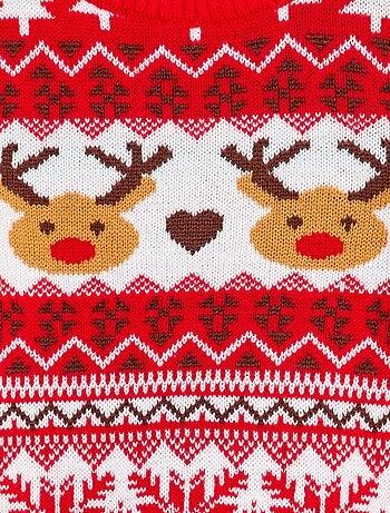 Maglione natalizio a girocollo