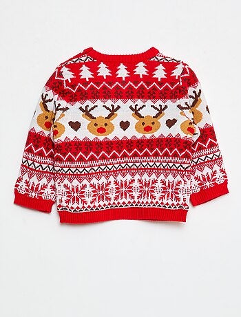 Maglione natalizio a girocollo