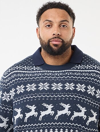 Maglione natalizio con motivo