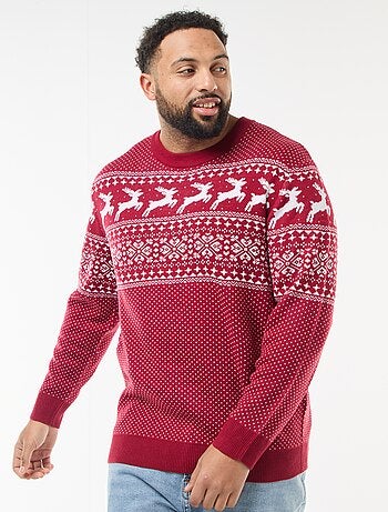 Maglione natalizio con motivo