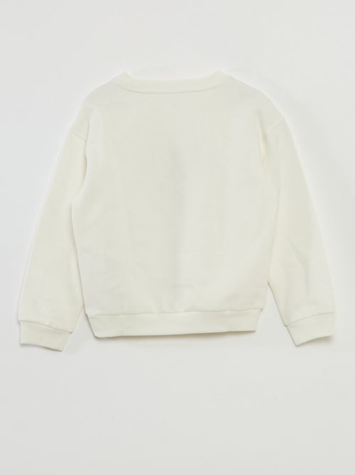 Maglione natalizio con motivo stampato in cotone - Kiabi