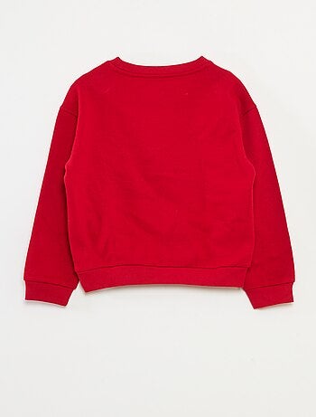 Maglione natalizio con motivo all-over in cotone