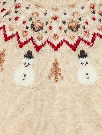 Maglione natalizio in maglia