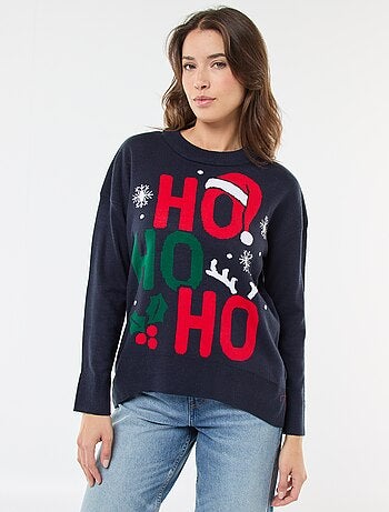 Maglione natalizio jacquard