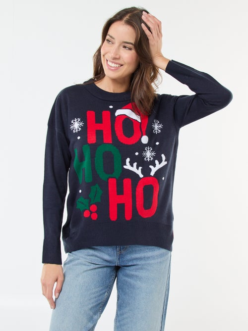 Maglione natalizio jacquard - Kiabi