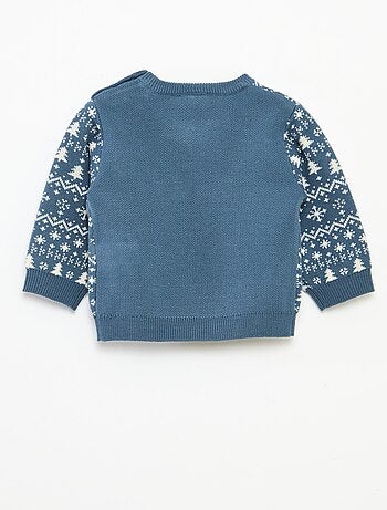 Maglione natalizio jacquard 'Disney' 'Mickey'