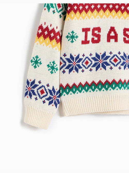 Maglione natalizio lavorato a maglia, mo fashion - Kiabi