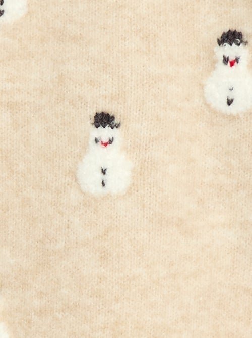 Maglione natalizio morbido con animazione fantasia - Kiabi